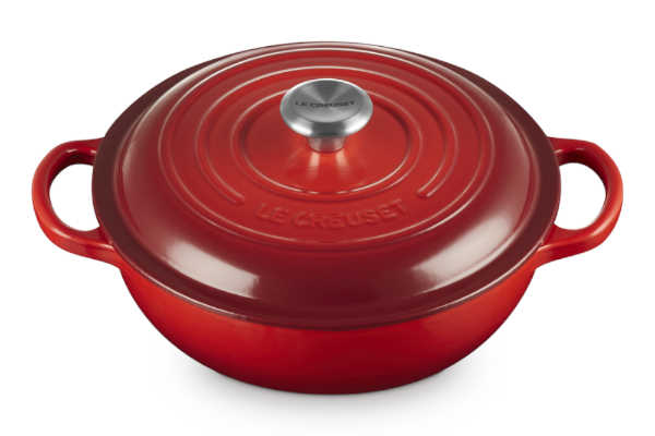 Garnek do gulaszu Le Creuset 22cm Wiśniowy